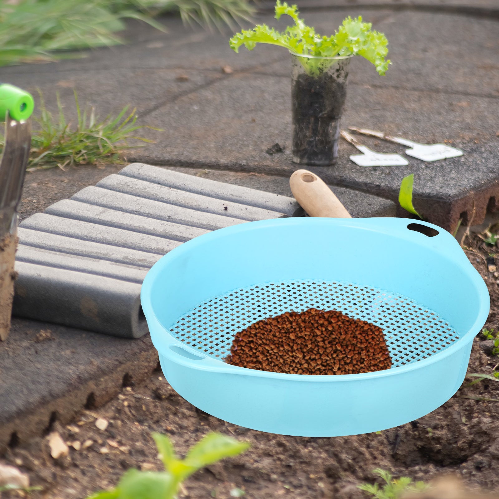Soil Sieve Sifting Pans Tool