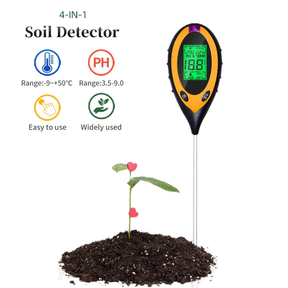 2-in-1 Soil Moisture PH Meter Acidity Humidity Tester