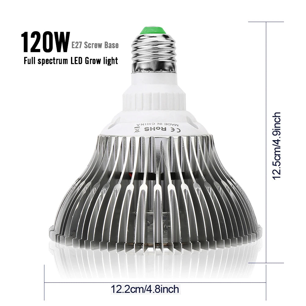 LED Full Spectrum Warm E27 Plant Light