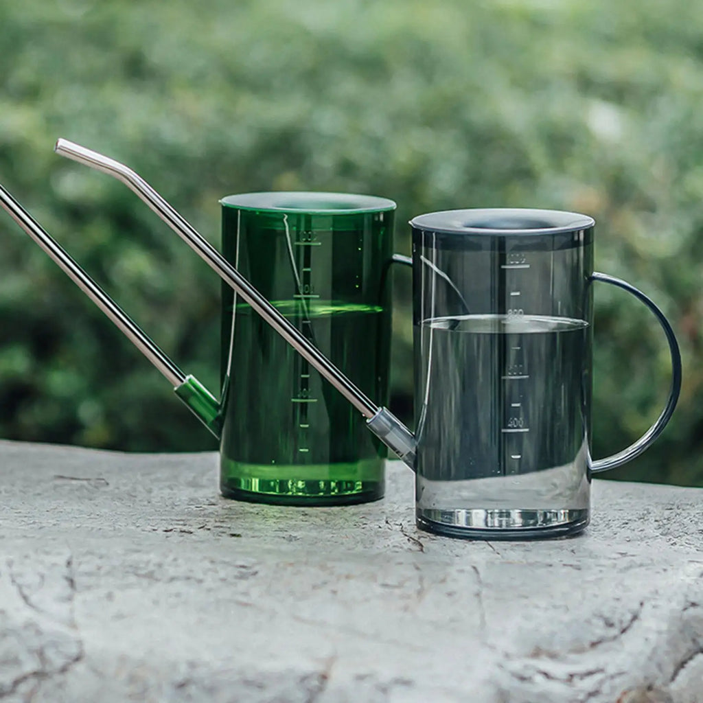 Watering Can Indoor 1L Clear Plastic Long Spout