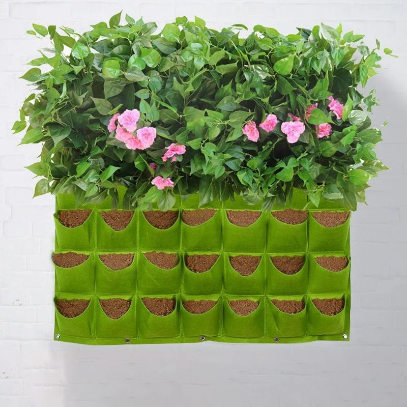 Wall Mounted Planting Bag Wall Planting Flower