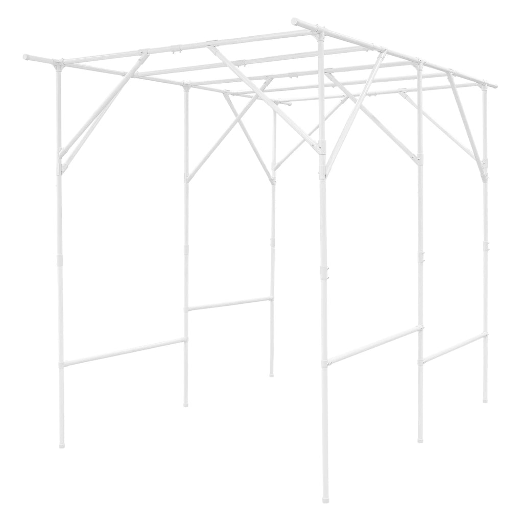 Metal Walkway Arbor Pergola Grape Vine Trellis Garden