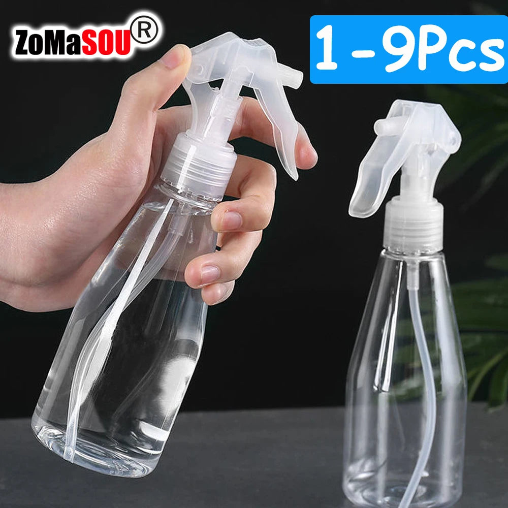 Plastic Spray Bottle 200ml Clear Empty Spray Bottles