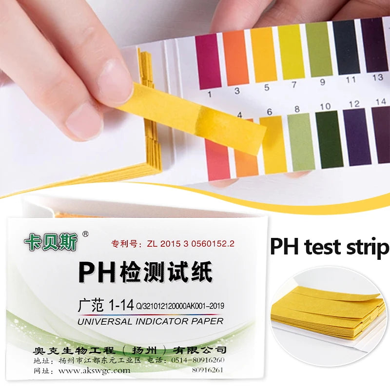 Professional PH Litmus Paper PH Tester Strips PH
