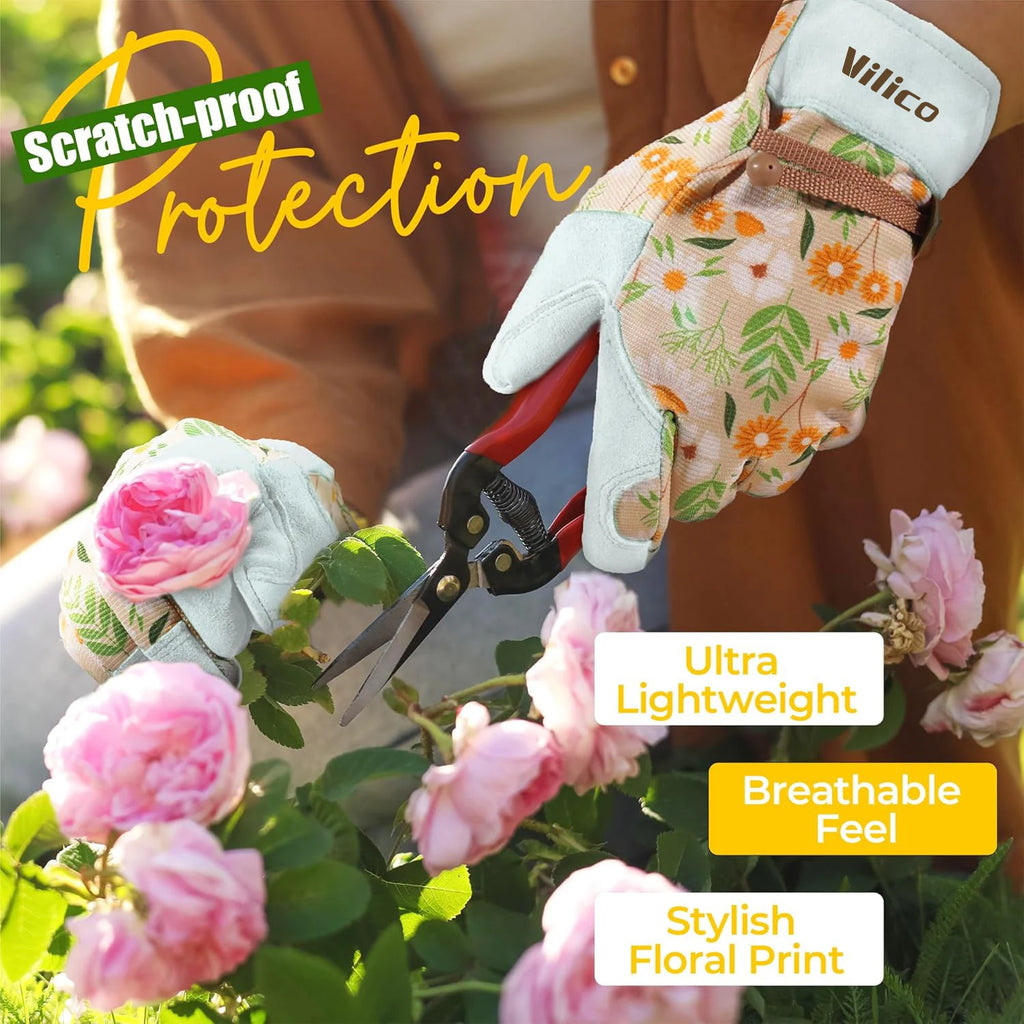 Vilico Gardening Gloves for Women