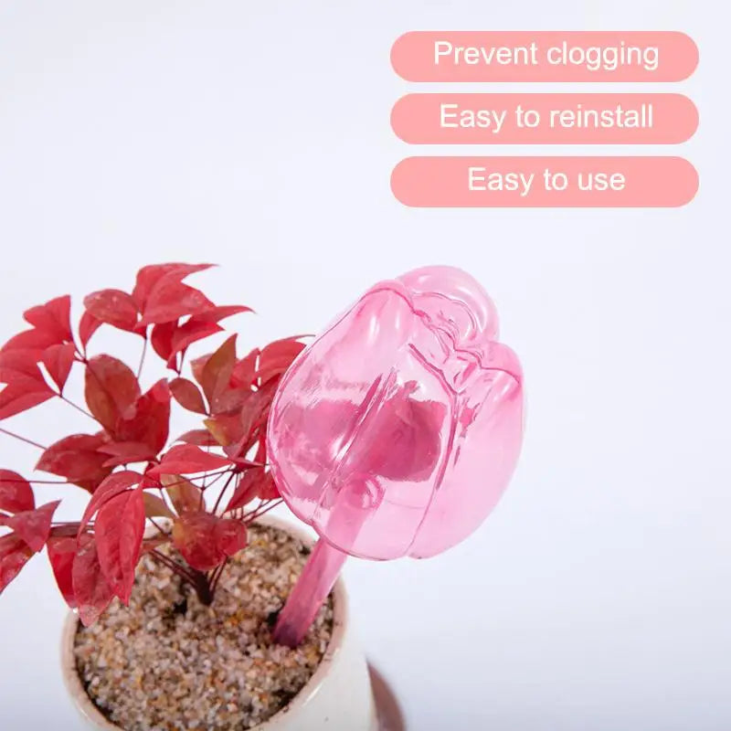 Stylish Plant Watering Solution Tulip Plant Watering Globes