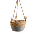 Garden Hanging Planter Macrame Plant Storage Basket Jute