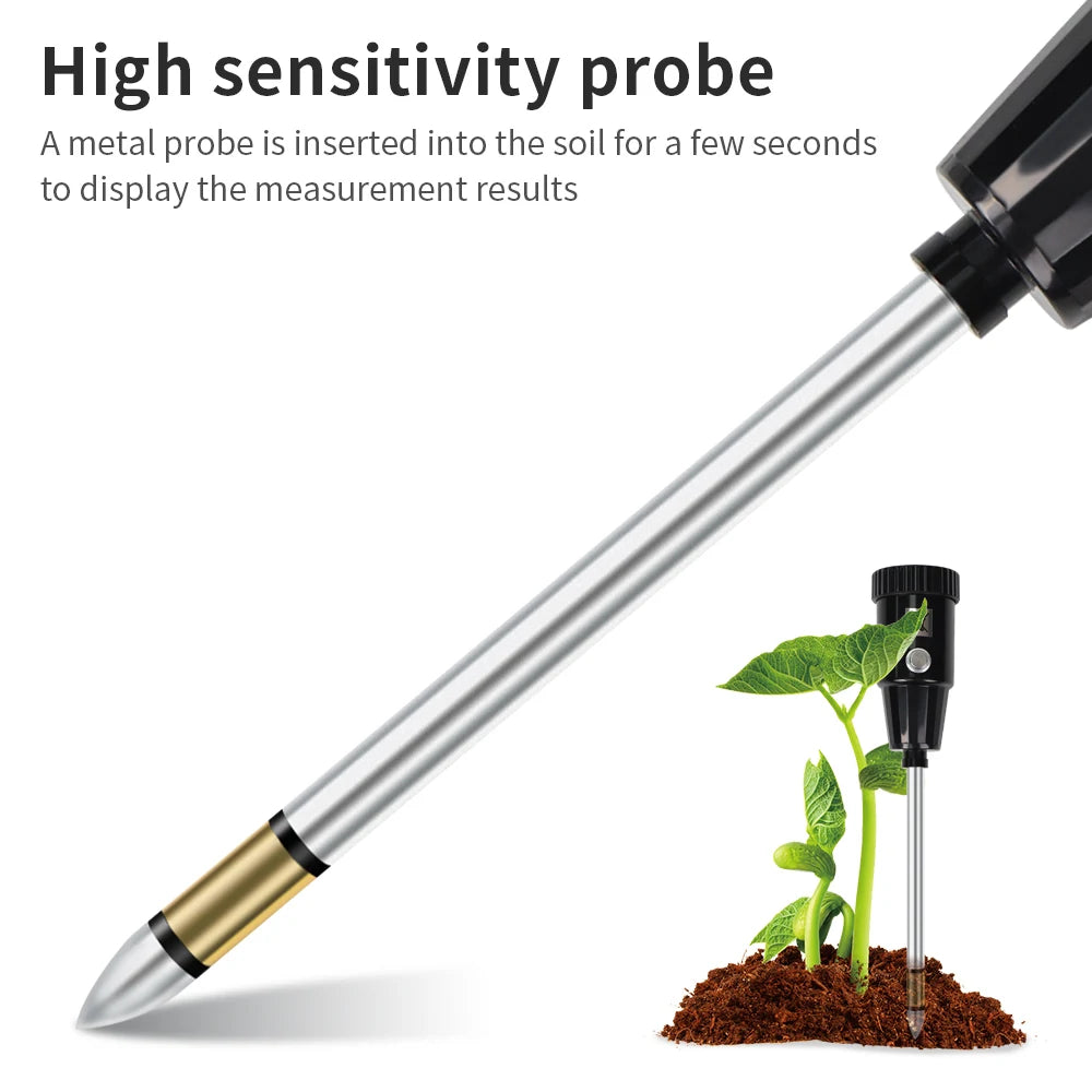 Handheld Soil Tester Professional Soil PH Moisture Meter