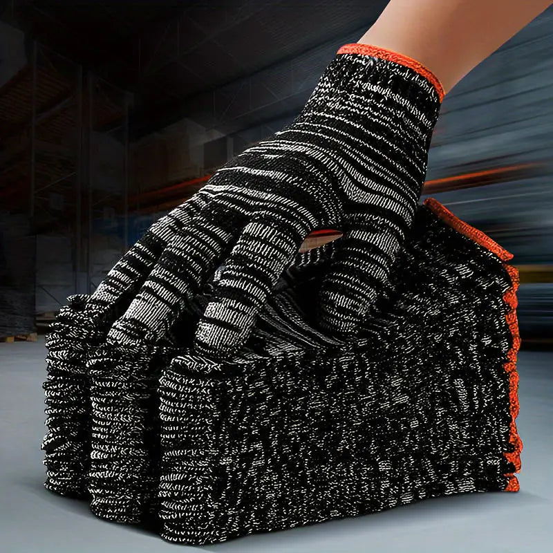 24/48pcs Nylon Work Gloves Wear Resistant