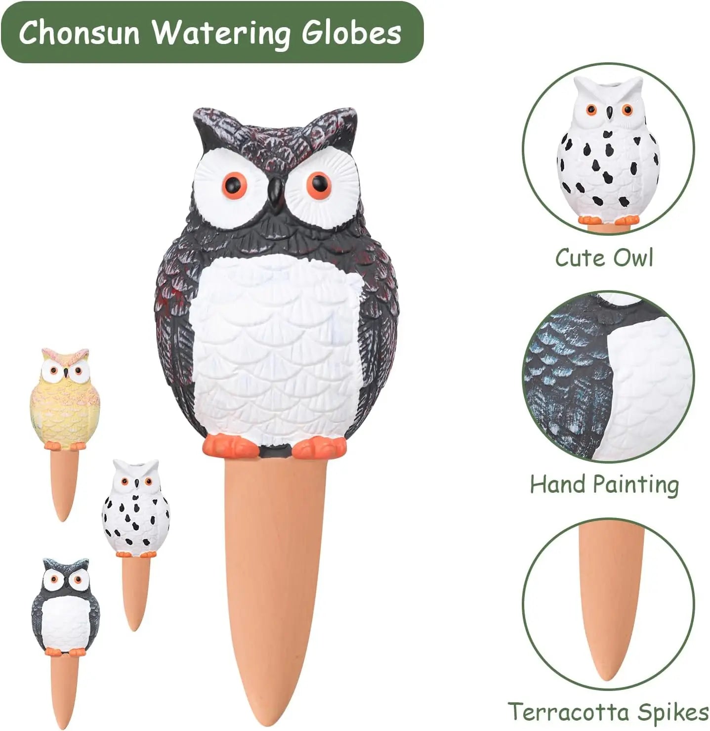 Self Plant Watering Globes Terracotta Watering Spikes Plant