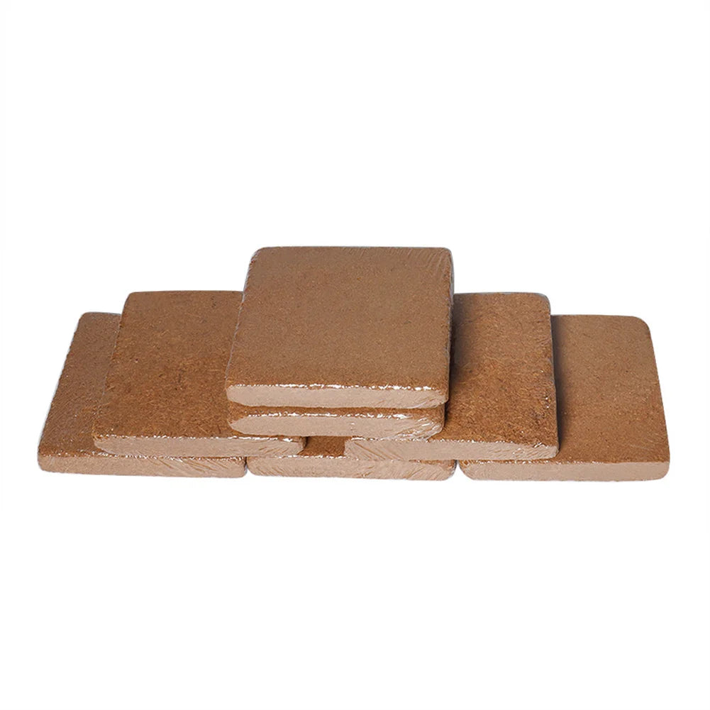 10cm Coconut Coir Soil Brick Natural Lightweight