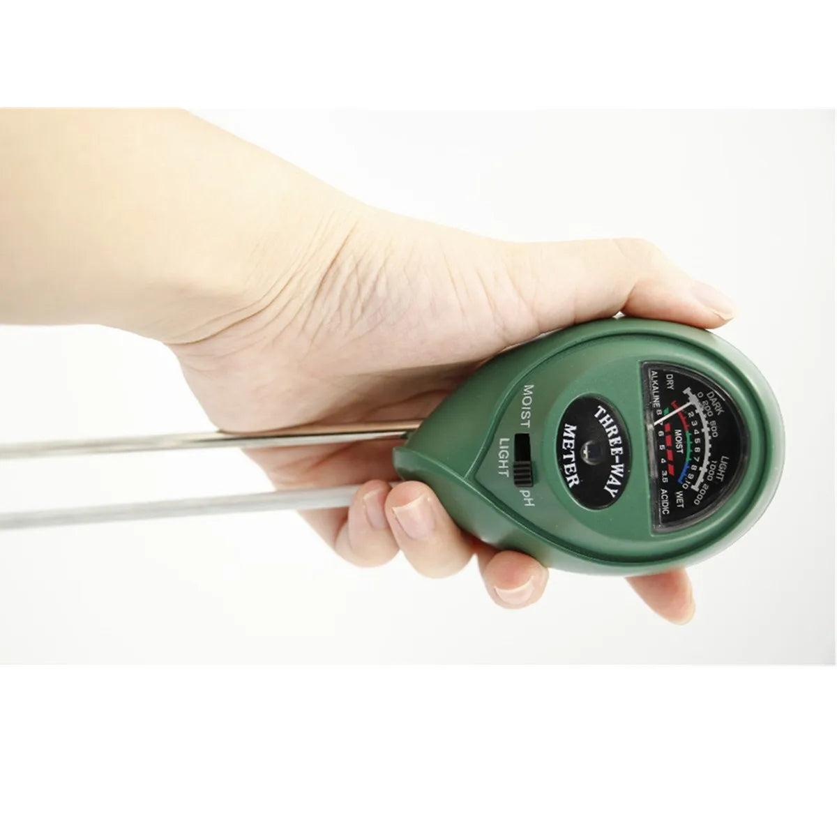 3-in-1 Soil Meter Moisture Light PH Testers With