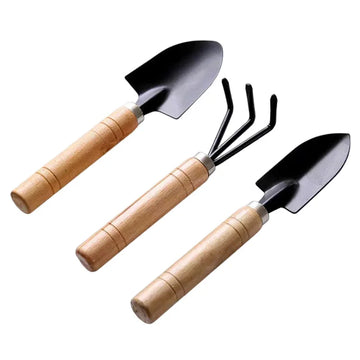 Gardening Tools 3 PCS Set Iron Shovel