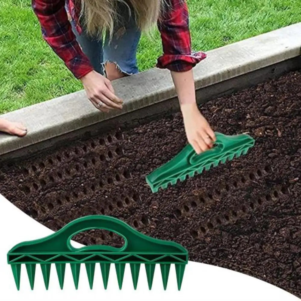 Seeds Spreader Seed in Gardening Manual Soil