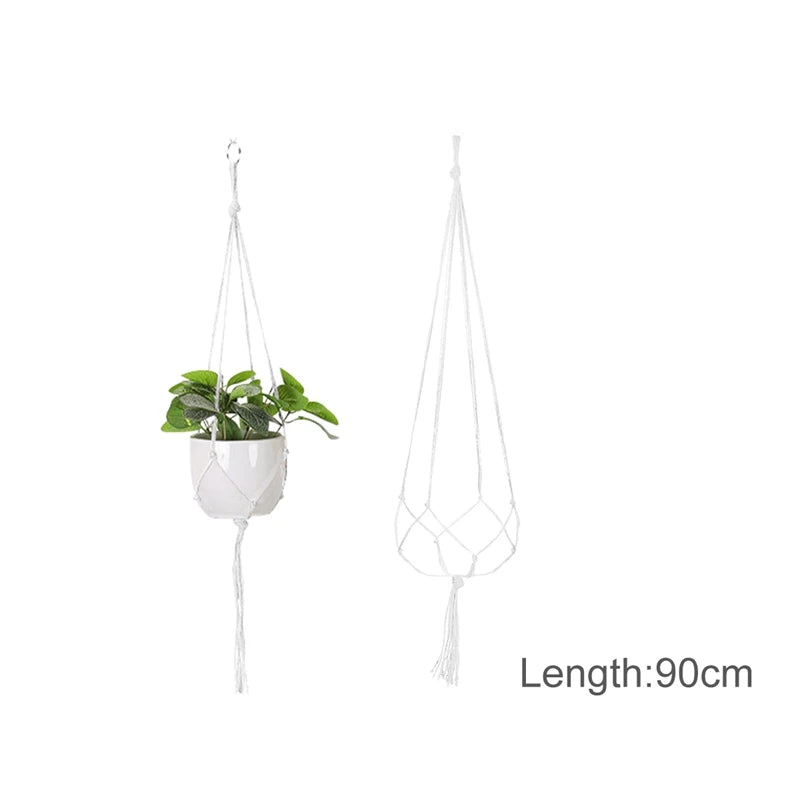 Hanging Plant Handmade Macrame Plant Hanger Flower Pot