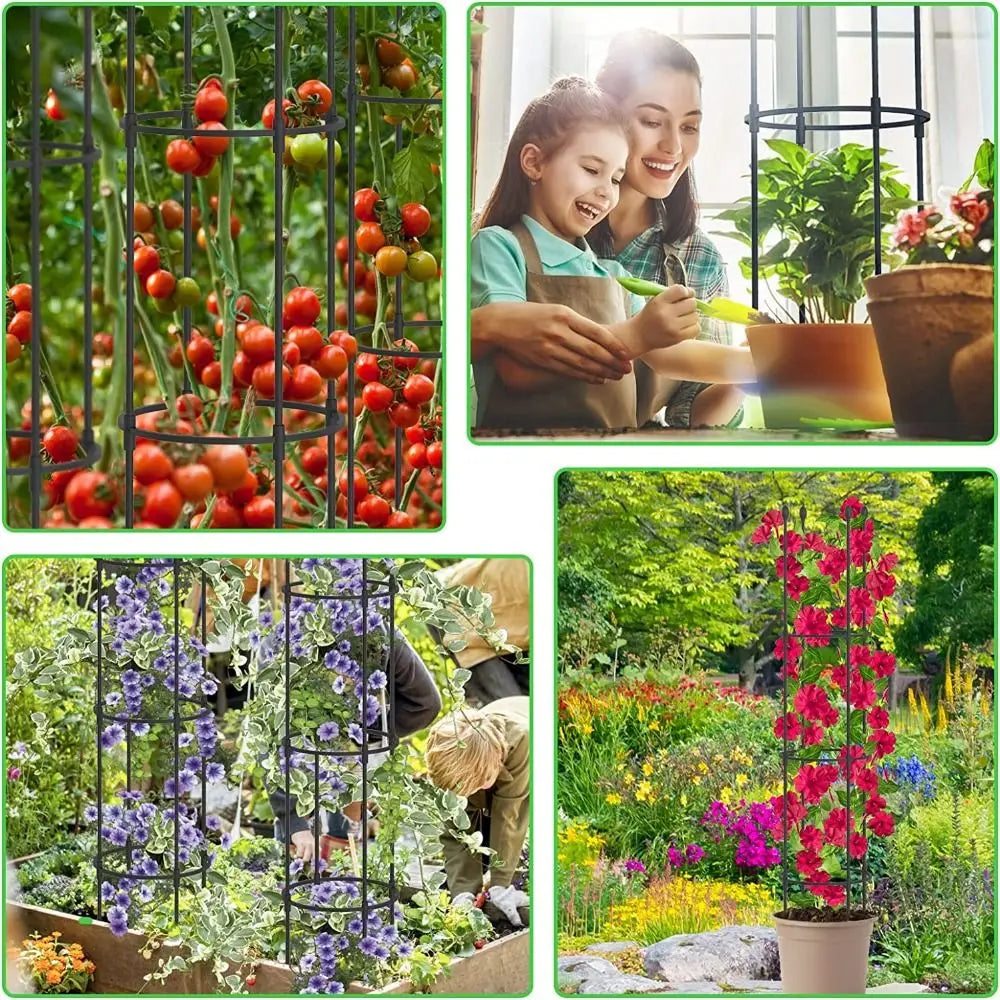 Stackable Garden Trellis Infinitely Spliceable Rose Trellis For