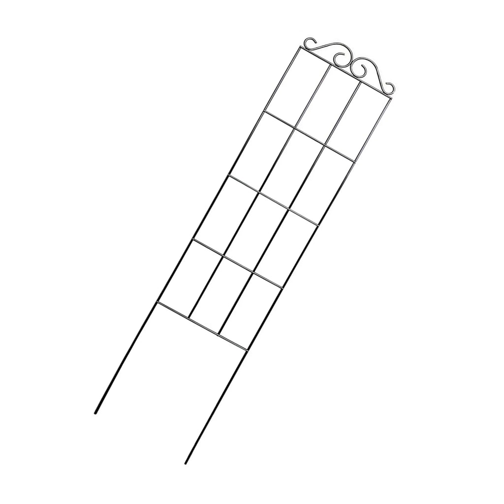 Plants Support Metal Trellis Black Iron Wire Vine