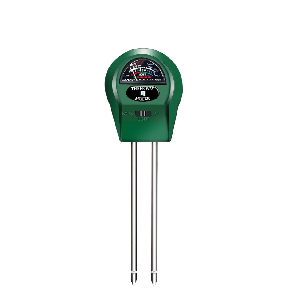 6-in-1 LCD Soil Tester PH Moisture Temperature Humidity