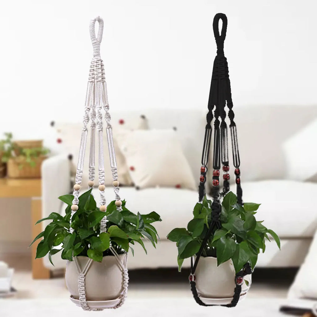 Macrame Plant Hanger Net Hanging Flower Pot Holders