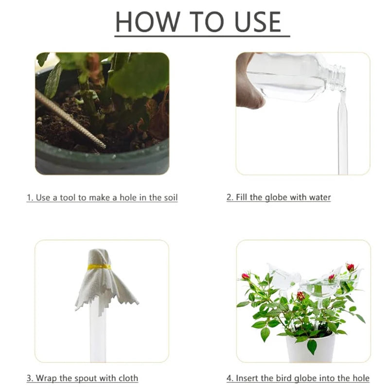 Plastic Plant Watering Globes