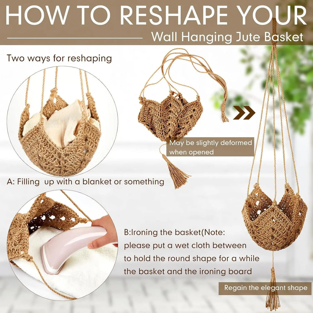 Macrame Plant Hanger For 3-12 Inch Pots