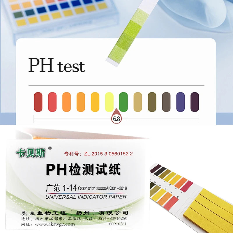 Professional PH Litmus Paper PH Tester Strips PH
