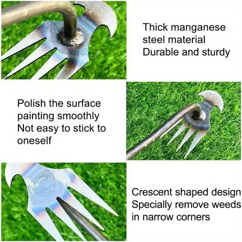 2 in 1 Garden Weeder Rake Tools