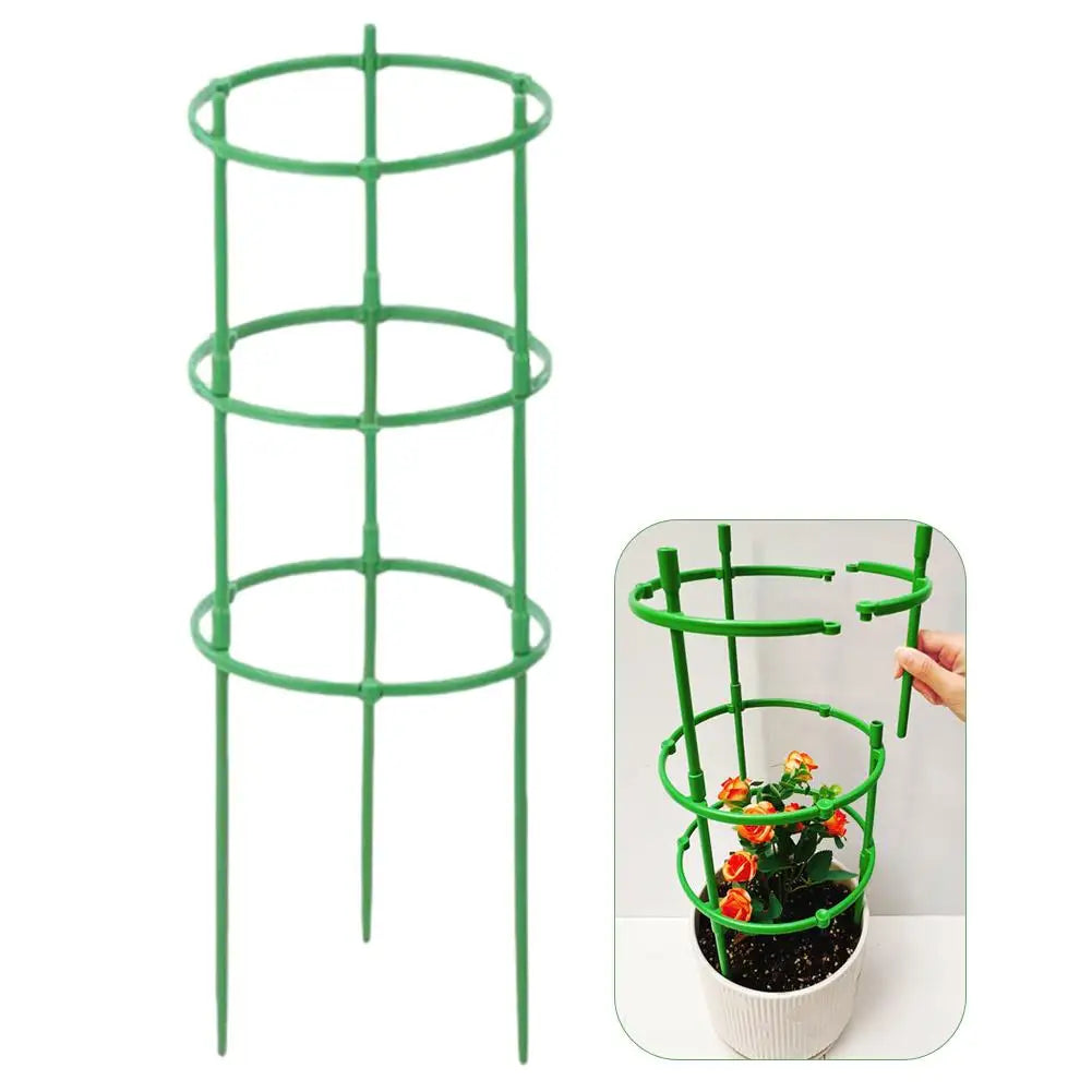 3/6/10Layers Plant Support Plant Stakes Round Plant Support