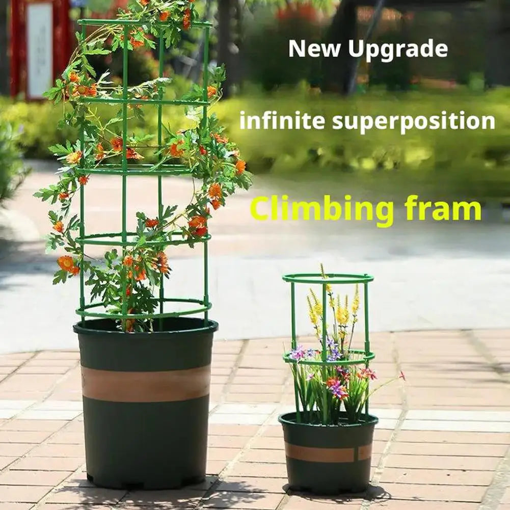 3/6/10Layers Plant Support Plant Stakes Round Plant Support