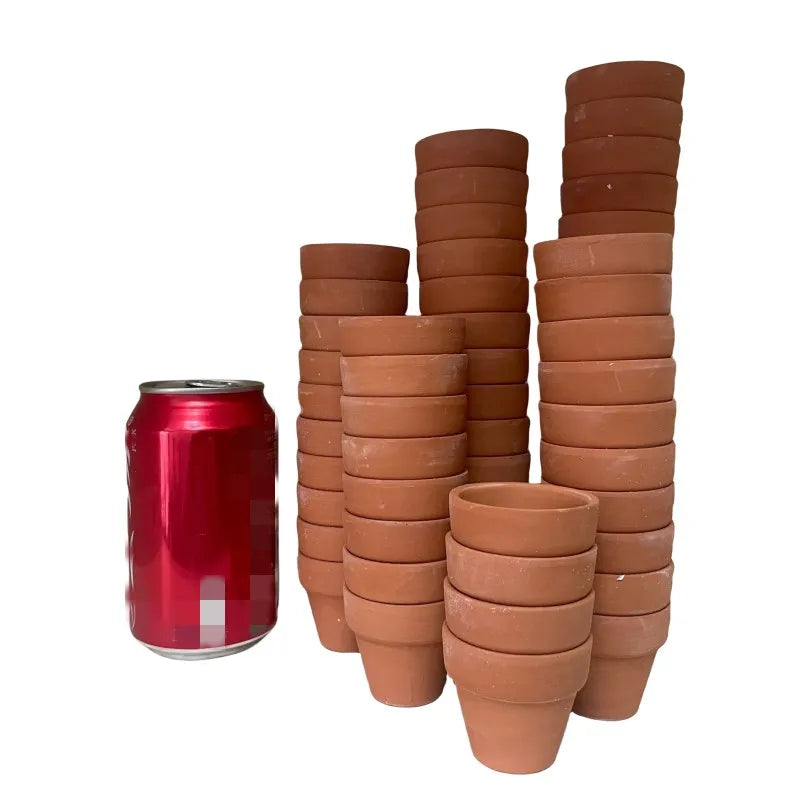 Mini 1.8" Terracotta Pot Clay Pottery Planter