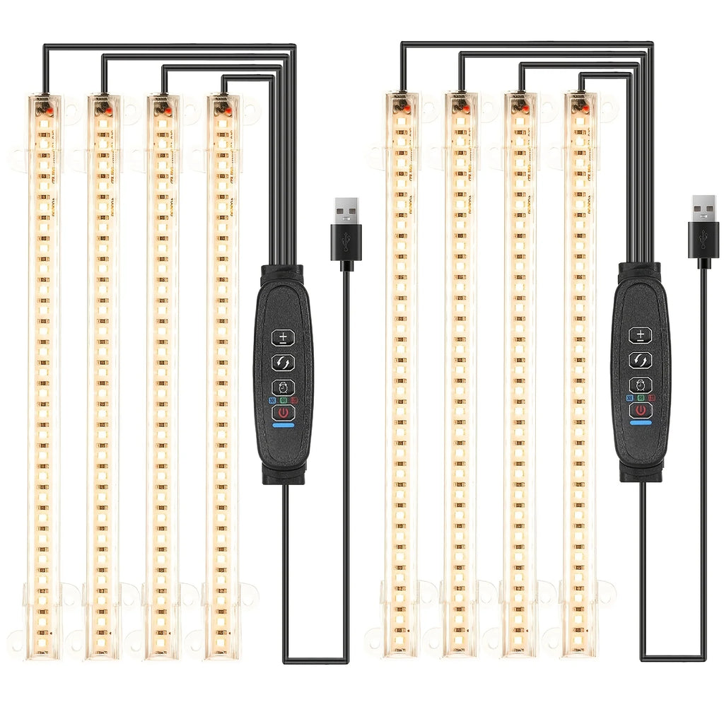 8.6" Full Spectrum LED Grow Strips (3500K)