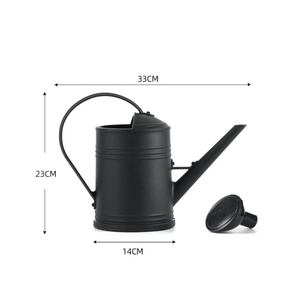 2L Watering Can Pot Plastic Garden Plants Flower