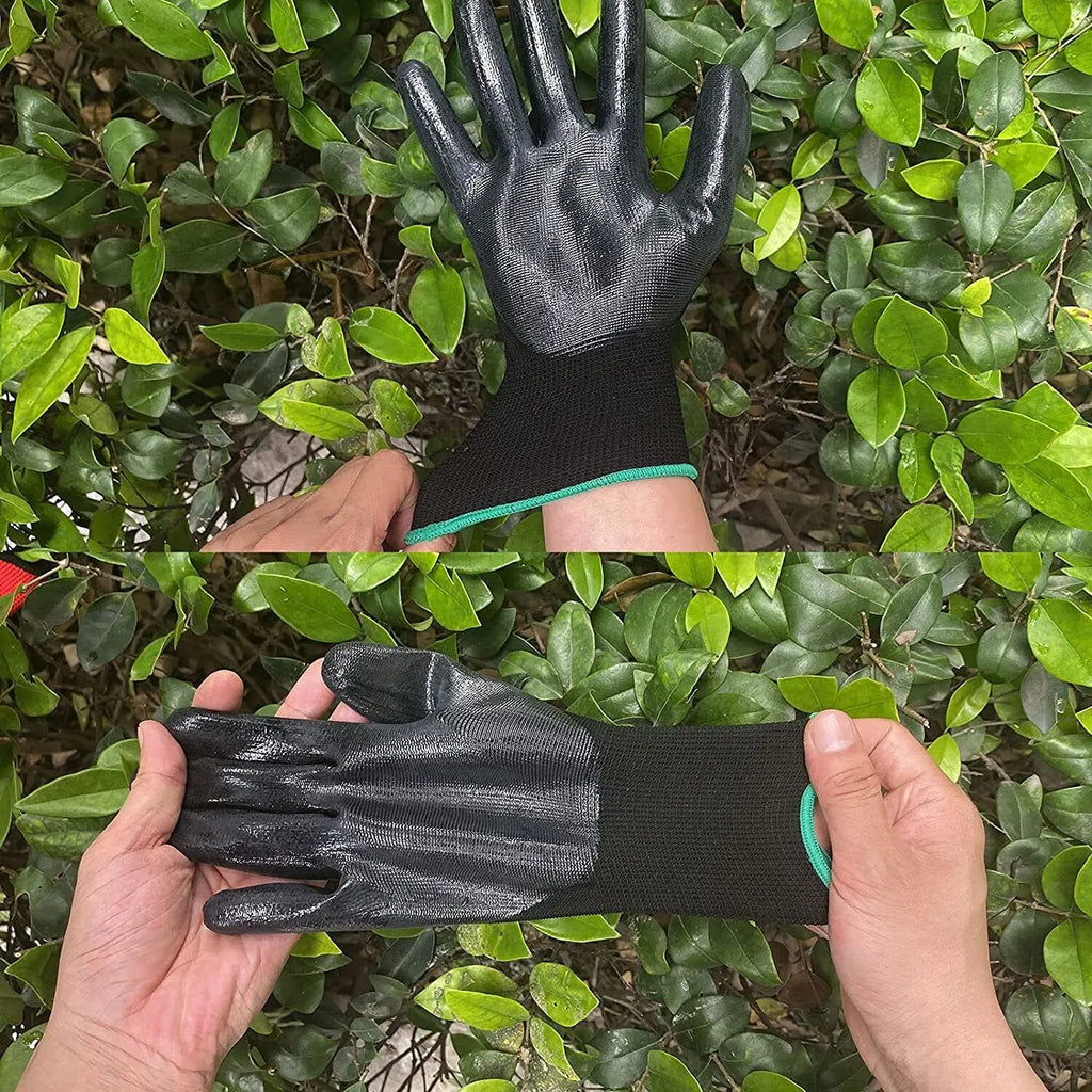 Safety Working Gloves Premium Nitrile Coated Builders