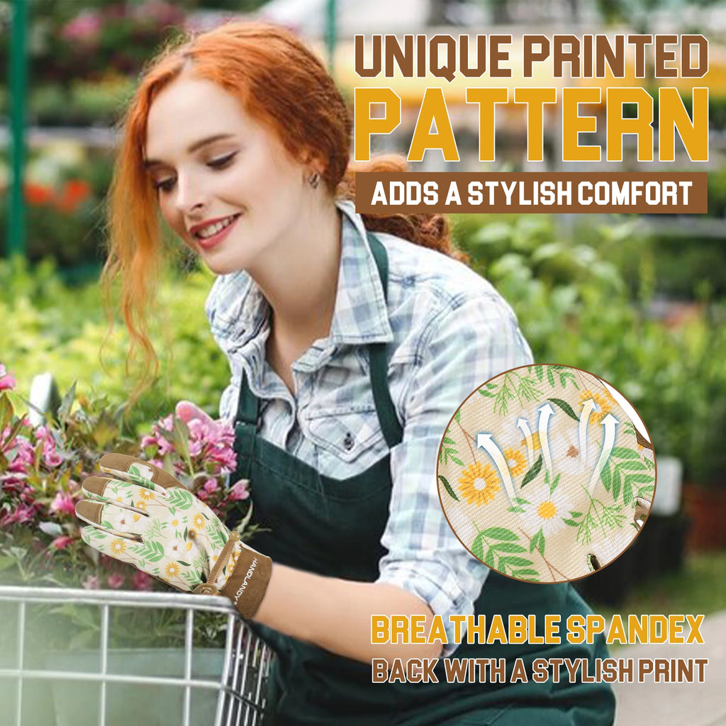 HANDLANDY Gardening Gloves for Women