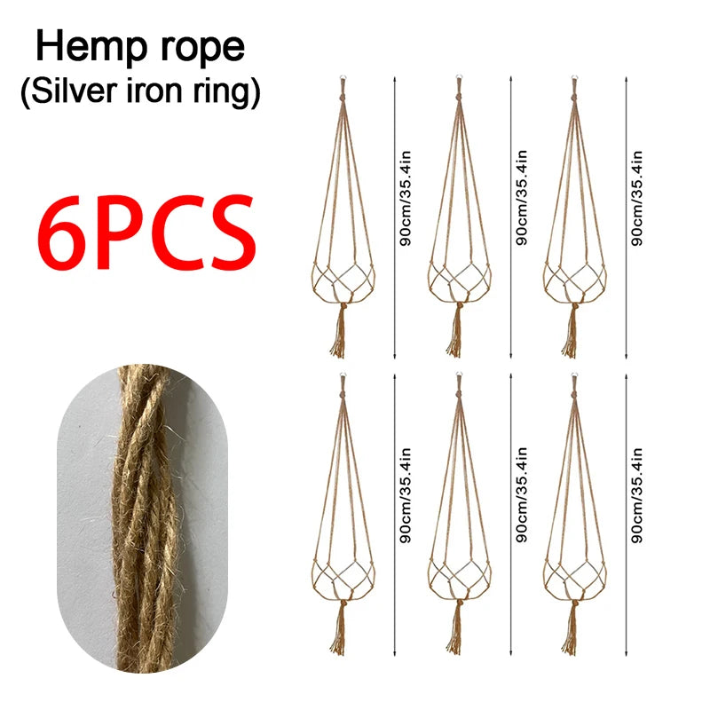 Hanging Plant Pot Hanging Basket Vases With Hook