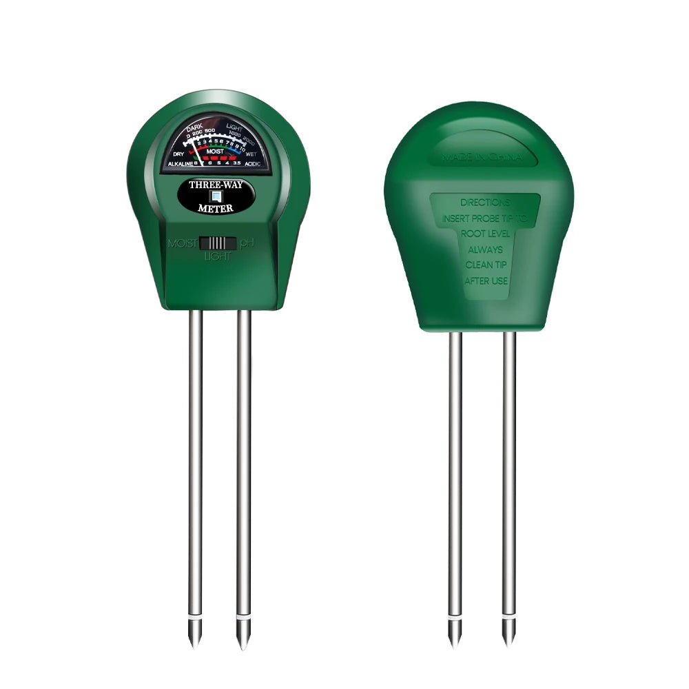 6-in-1 LCD Soil Tester PH Moisture Temperature Humidity