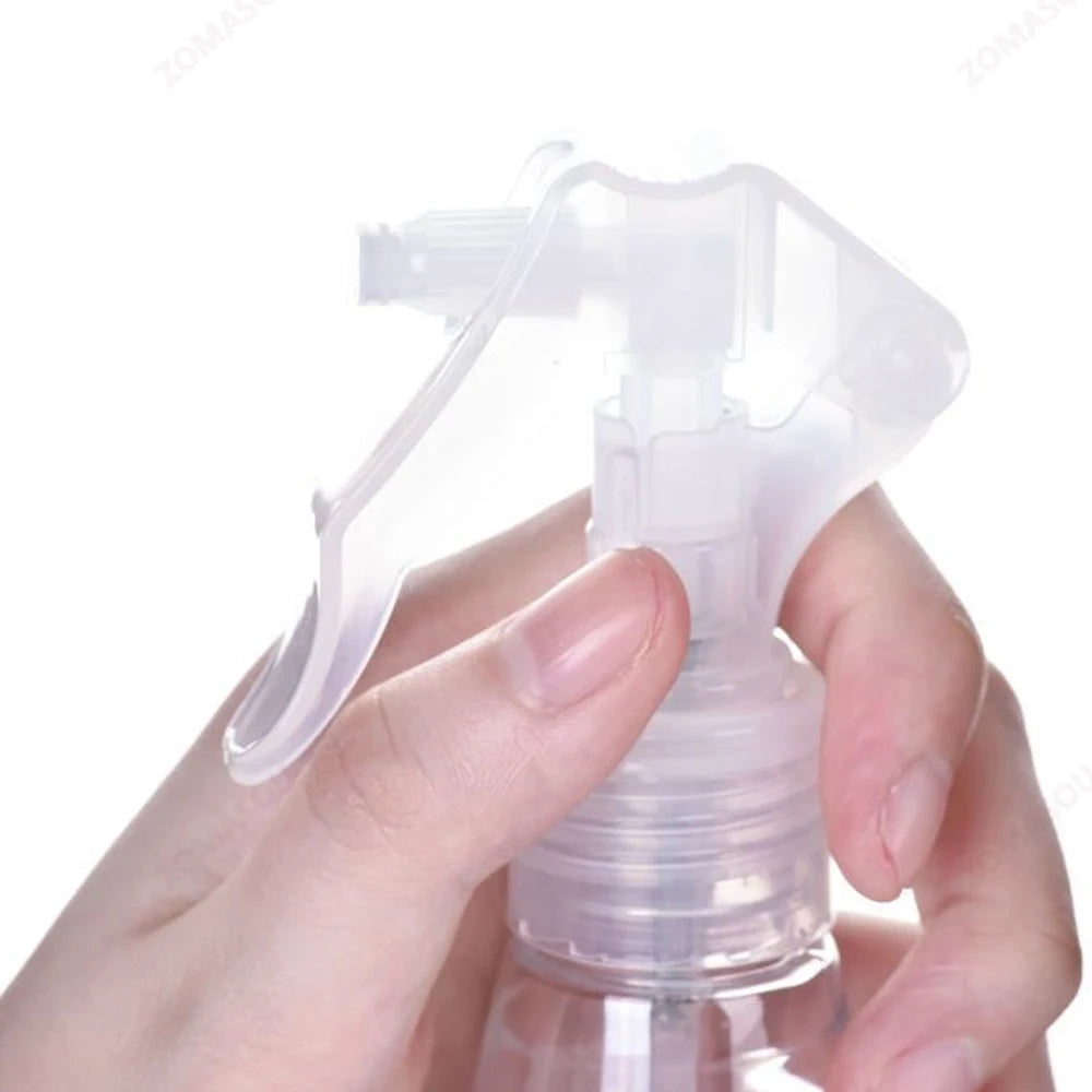 Plastic Spray Bottle 200ml Clear Empty Spray Bottles