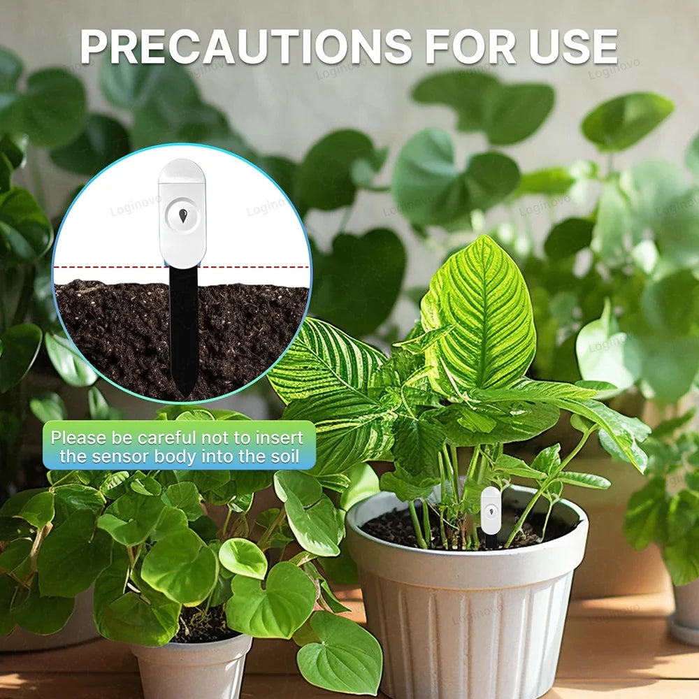 Zigbee Soil Moisture Sensor Temperature Humidity Light Fertility