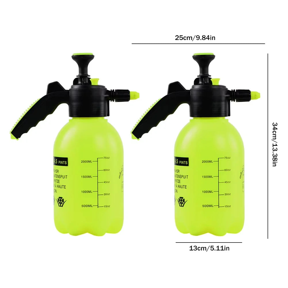 2L Garden Sprayer Water Pump Pressure Sprayer Adjustable