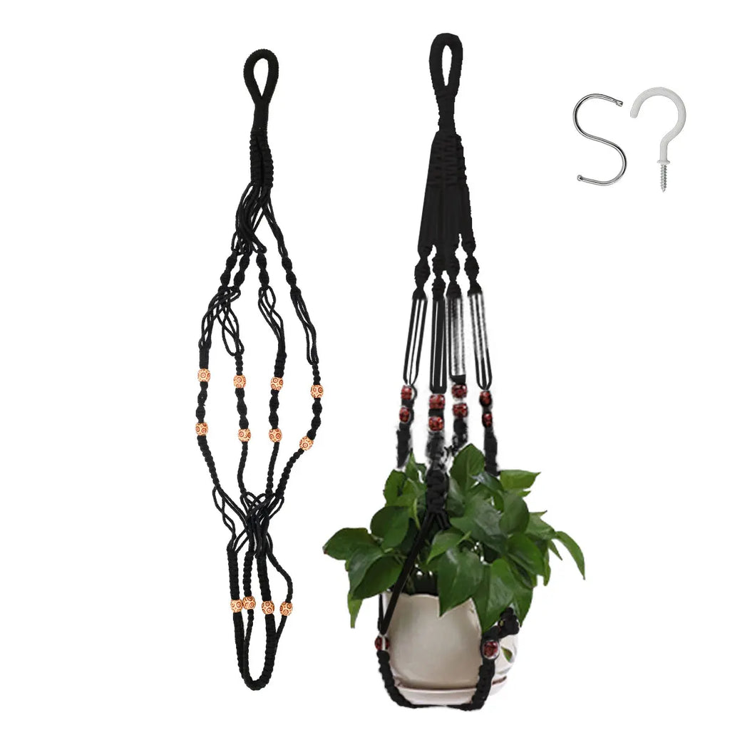 Macrame Plant Hanger Net Hanging Flower Pot Holders