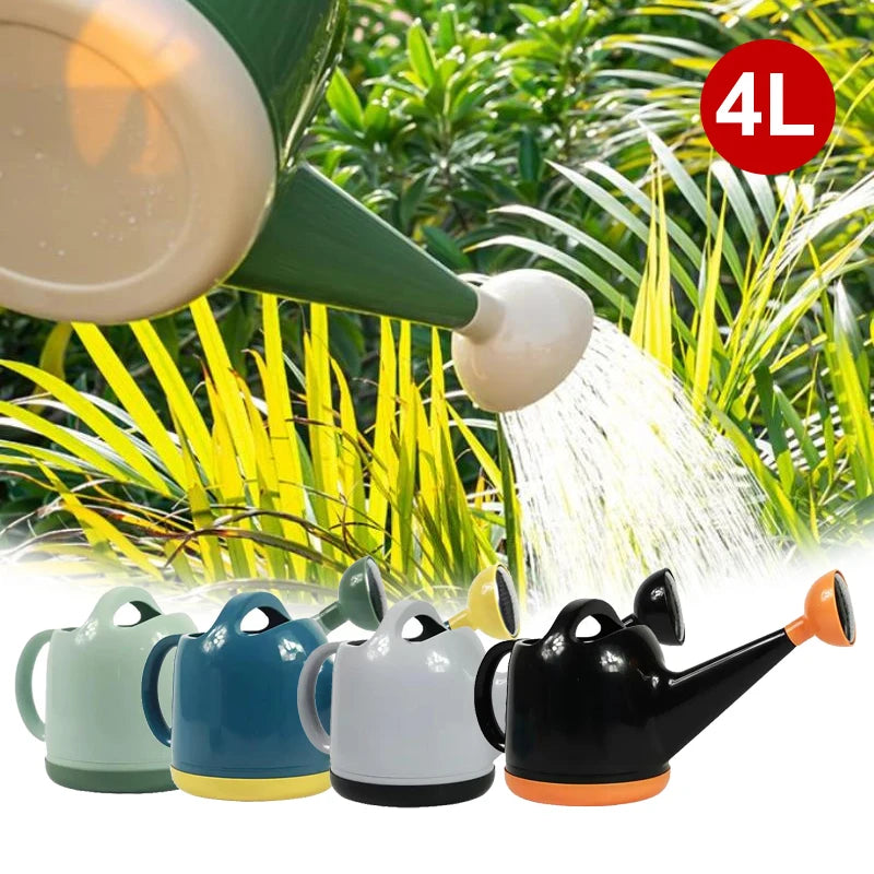 Large Capaci 4L Long Spout Watering Can With