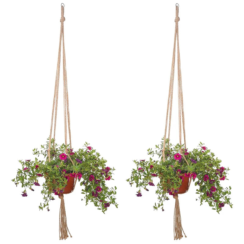 Hanging Plant Pot Hanging Basket Vases With Hook