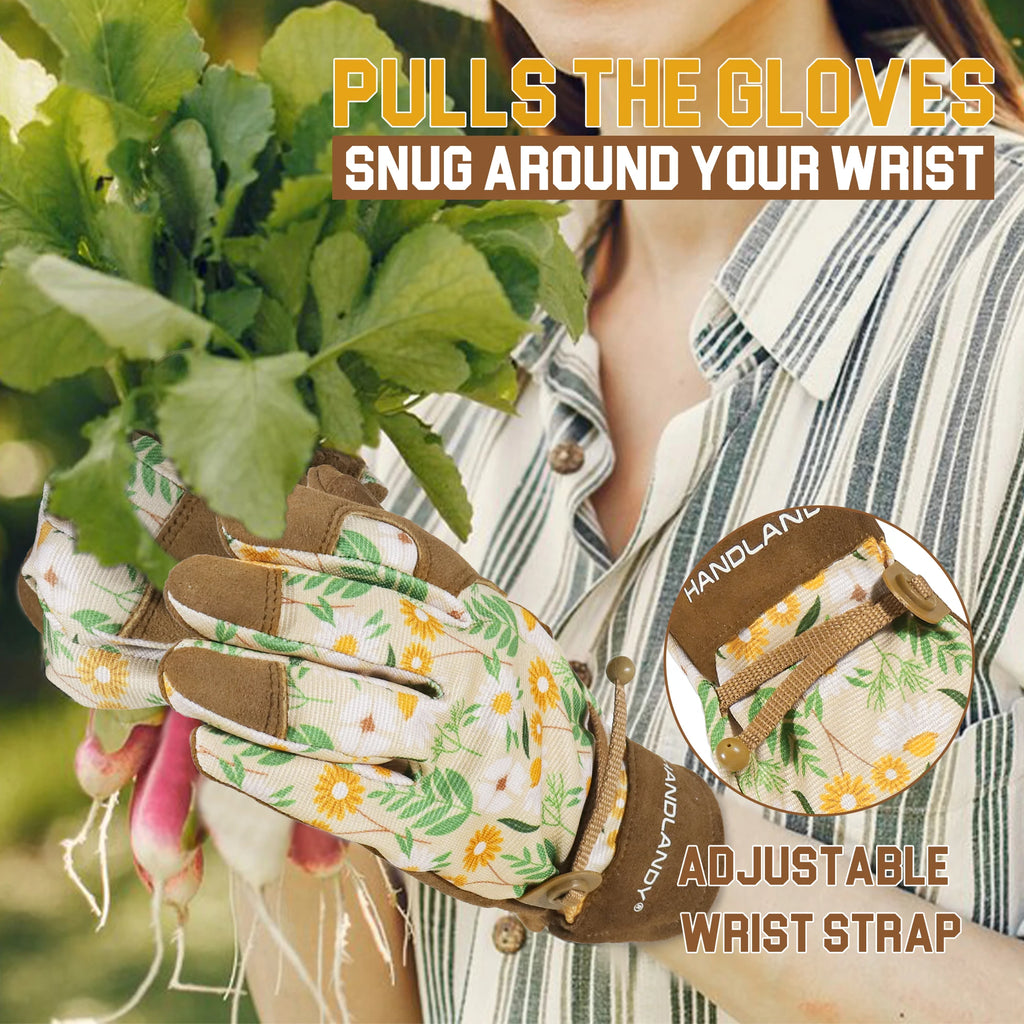 HANDLANDY Gardening Gloves for Women