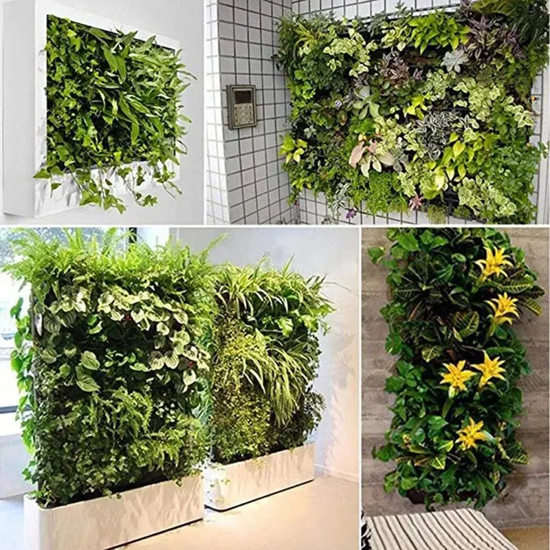 NEW Wall Hanging Pockets Planting Bags Flower