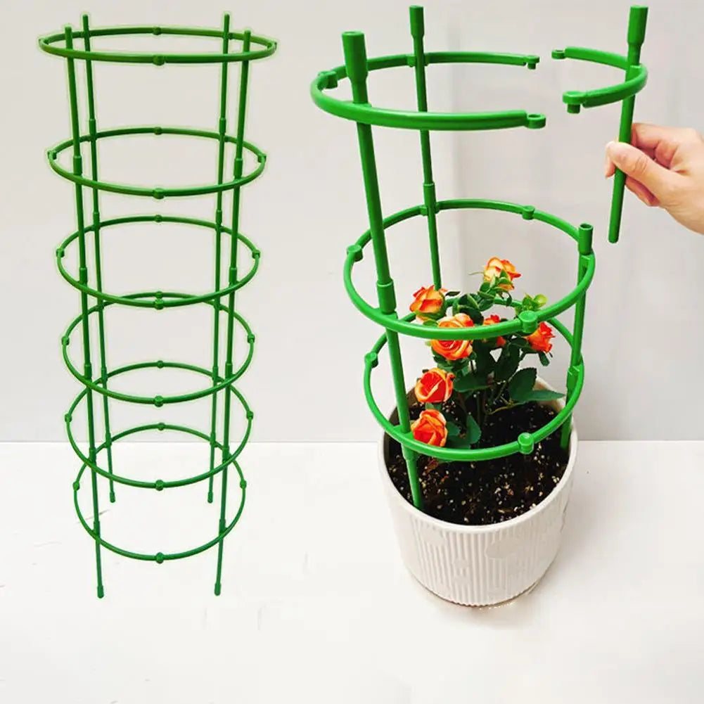 3/6/10Layers Plant Support Plant Stakes Round Plant Support