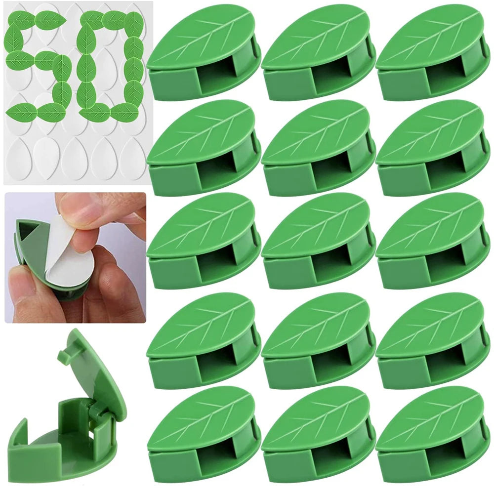 Invisible Plant Climbing Wall Fixture Clips 10-50Pcs — Plant Trellis