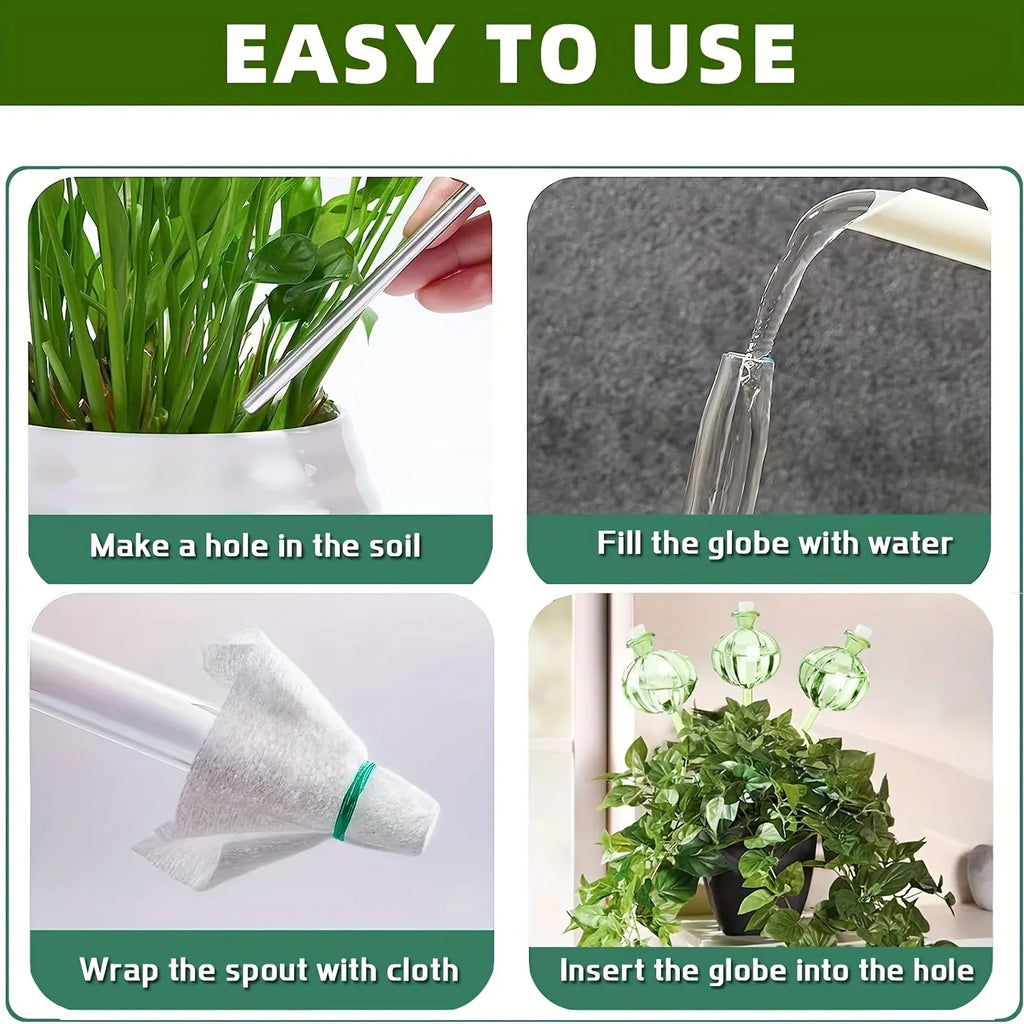 Cactus Shape Plant Self-Watering Bulbs