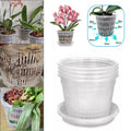 Clear Nursery Pots Garden Planting Pot Orchid