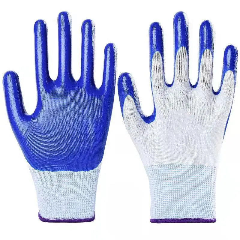 Safety Working Gloves Premium Nitrile Coated Builders