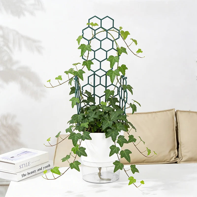 Honeycomb Design Plant Climbing Support Stake Garden Trellis